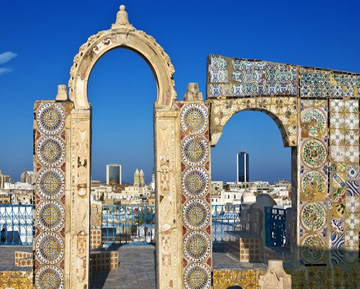 チュニジアの観光名所 チュニス