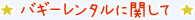 バギーレンタルに関して