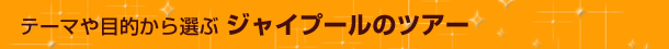 ジャイプール 目的別ツアー