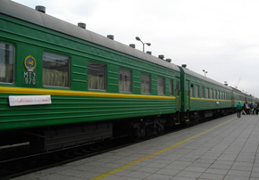 モンゴル 列車02