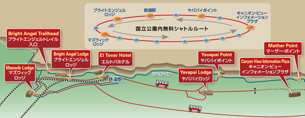 グランドキャニオンマップ