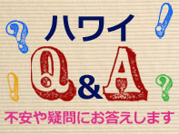 ハワイ旅行　Ｑ＆Ａ