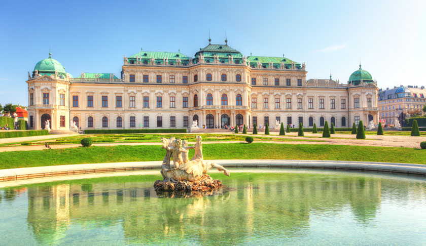 ウィーンの絶景ぽイント シェーンブルン宮殿はマスト！