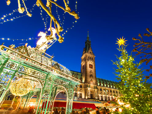ハンブルグのクリスマスマーケット