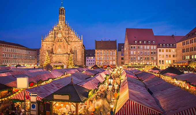 世界一有名と評されるニュルンベルクのクリスマスマーケット。