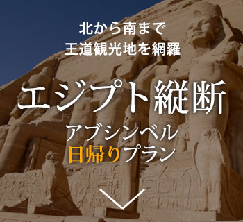 エジプト縦断 アブシンベル日帰りプラン 陸路