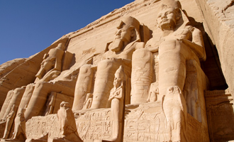 エジプト観光の写真 アブシンベル神殿