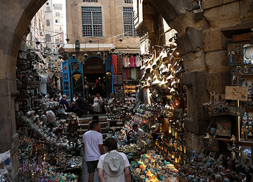 エジプト観光に最適 ハンハリーリ市場 イメージ