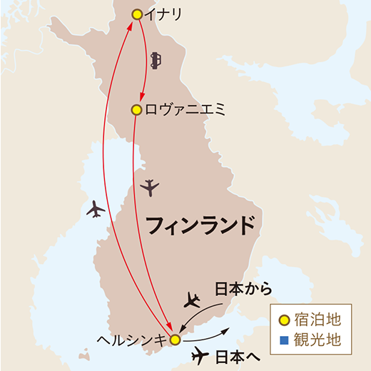 旅行プランMAP