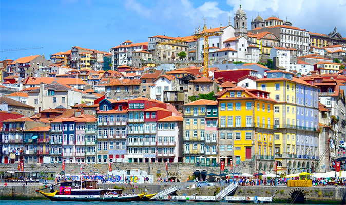 ポルトガル第二の都市、ポルトは可愛らしい港町です
