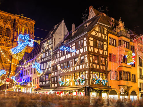 ストラスブールのクリスマスマーケット