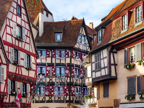 コルマールのクリスマスマーケット