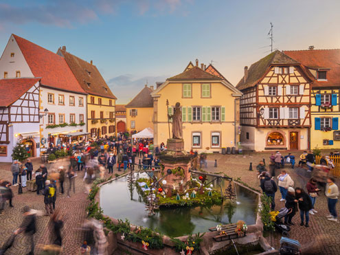 エギスハイムのクリスマスマーケット