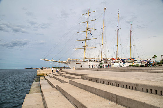 ザダルで音の絶景を体感する
