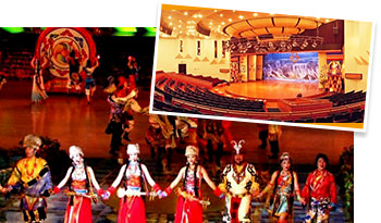 チベット族羌族の歌とダンスの写真