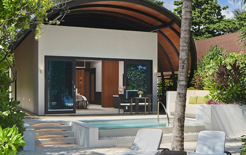 The Westin Maldives Miriandhoo Resort Deluxe Beach Villa Pool 1