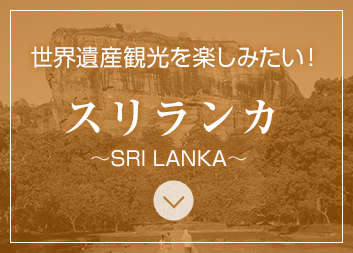 世界遺産観光を楽しみたい！スリランカ～SRI LANKA～