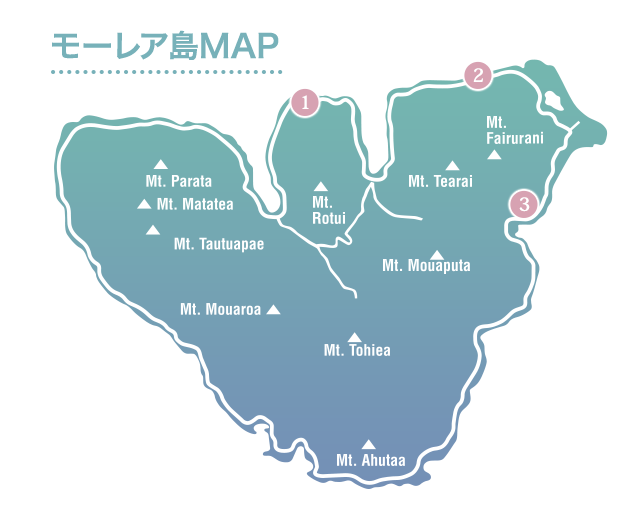 モーレア島の魅力 楽しみ方 海外旅行のstw