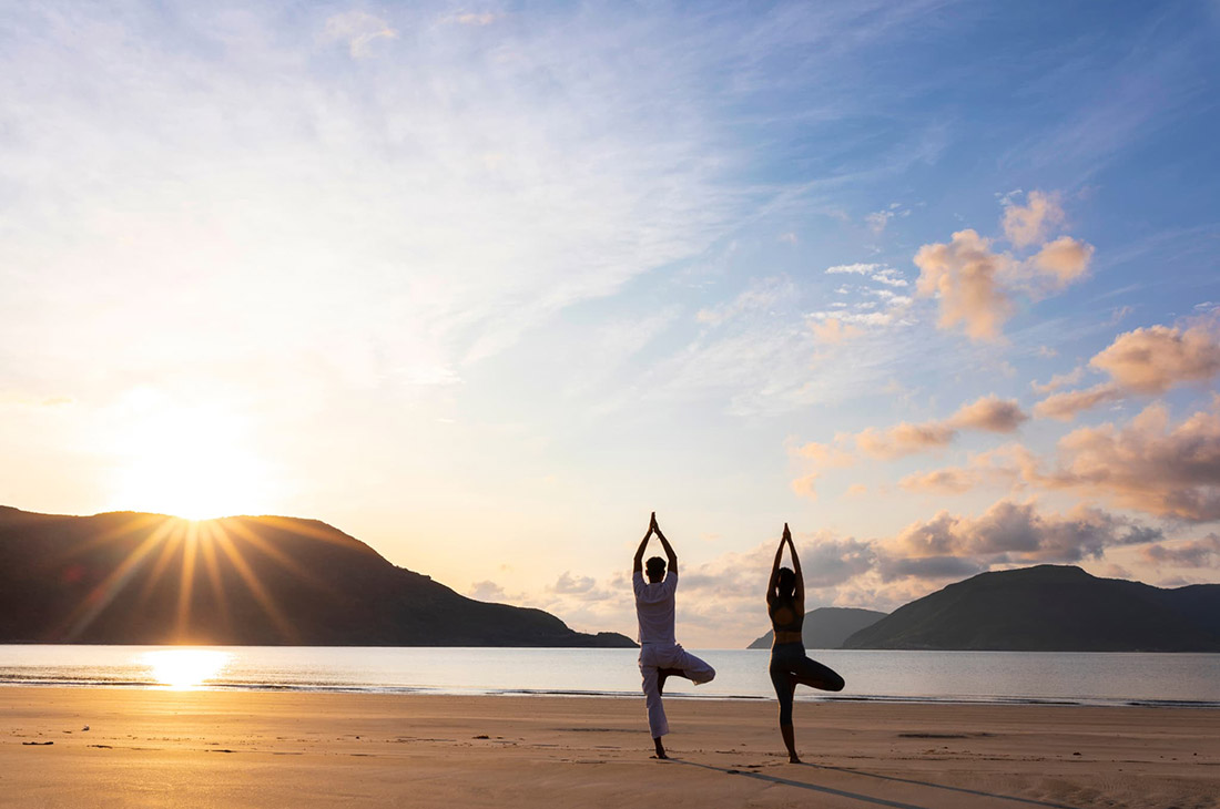自然を感じながらウェルネス滞在