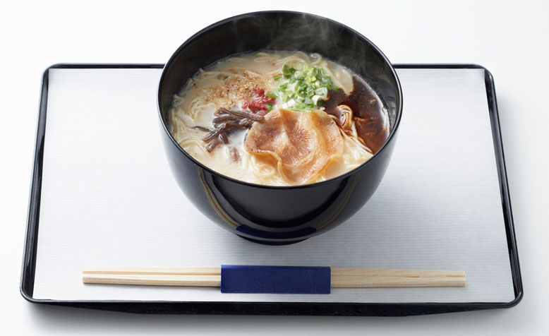 エールフランス航空 一風堂のラーメン