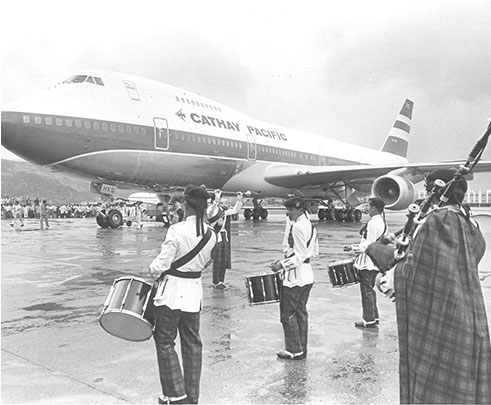 キャセイパシフィック航空 747機材の歴史について