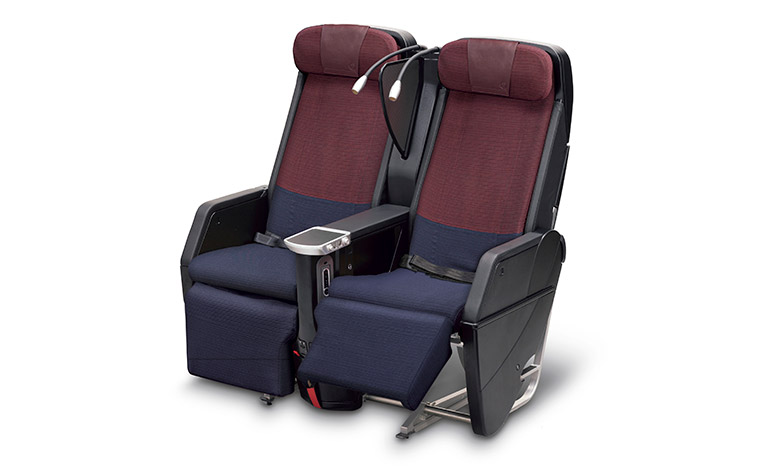 プレミアムエコノミークラス（例）