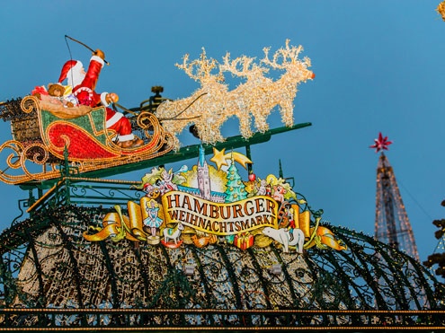 ハンブルグのクリスマスマーケット