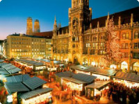 ドイツ　クリスマスマーケット　ミュンヘン　イメージ1