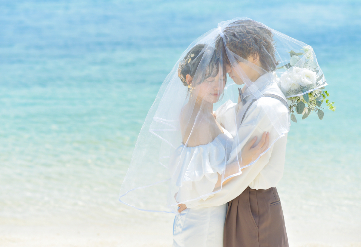 【ワンランク上のウェディングフォトプラン】新郎新婦レンタル衣装込み★セブ・マクタン島ウェディングフォトプラン60カット   エス・ティー・ワールドご予約のお客様限定