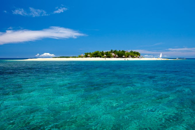 【半日】美しい珊瑚礁と白砂ビーチに囲まれた★サウスシーアイランド半日クルーズ　※デラナウ・ナンディ地区のみ