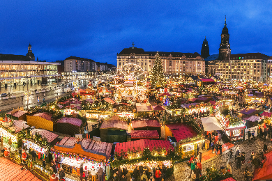 【期間限定】＜プラハ発＞ドイツの美しいクリスマスマーケットをチェコっ子がご案内♪ドレスデンのクリスマスマーケット散策ツアー