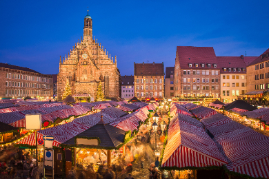 【期間限定】＜プラハ発＞ドイツの美しいクリスマスマーケットをチェコっ子がご案内♪ニュルンベルクのクリスマスマーケット散策ツアー