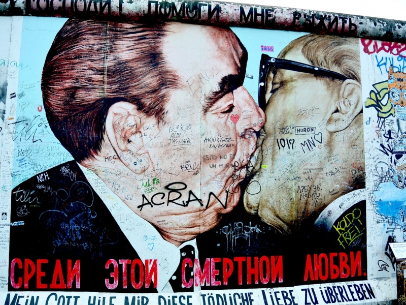 ベルリンの壁 最も有名なアート