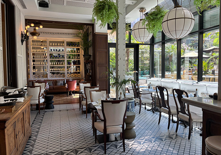 コットン ハウス ホテル オートグラフ コレクション レストラン